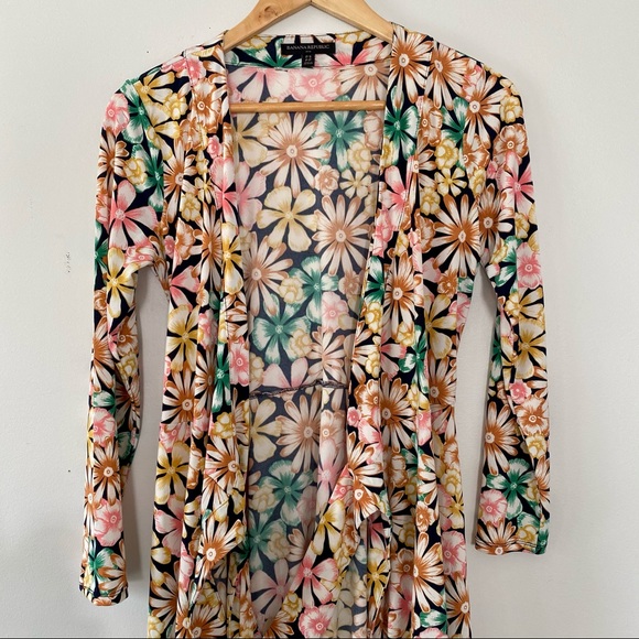 Banana Republic flower power wrap dress 🌸 - Picture 3 of 6